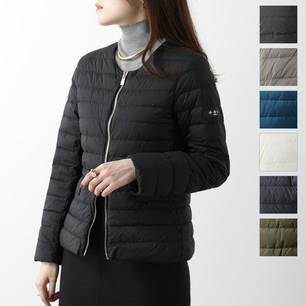 【1年に1度の大感謝セール 周年祭 開催です！】TATRAS タトラス ダウンジャケット NOKO ノコ LJXA0027013588 レディース ノーカラー ショート丈 ライトダウン ブルゾン ロゴ カラー7色