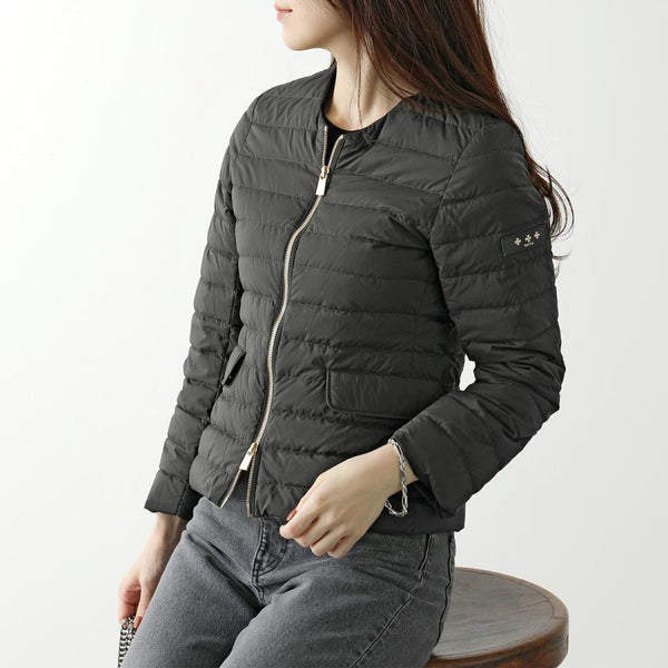 【1年に1度の大感謝セール 周年祭 開催です！】TATRAS タトラス ダウンジャケット NOKO ノコ LJXA0027013588 レディース ノーカラー ショート丈 ライトダウン ブルゾン ロゴ カラー7色