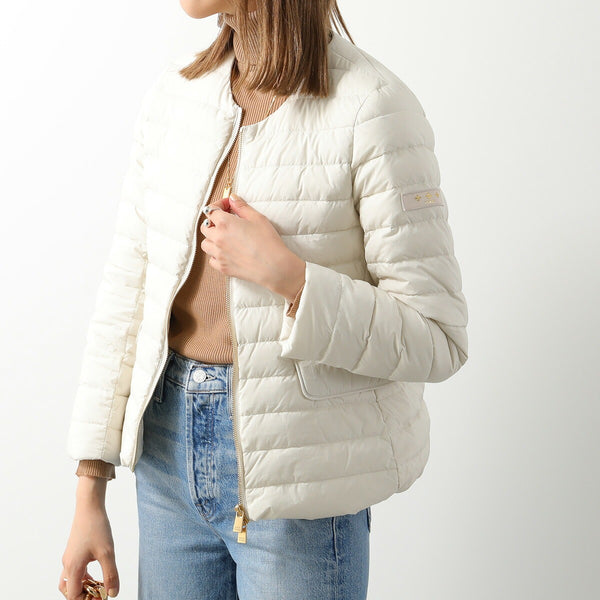 【1年に1度の大感謝セール 周年祭 開催です！】TATRAS タトラス ダウンジャケット NOKO ノコ LJXA0027013588 レディース ノーカラー ショート丈 ライトダウン ブルゾン ロゴ カラー7色